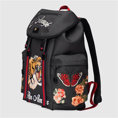 gucci embroidered backpack replica|authenticating gucci bag.